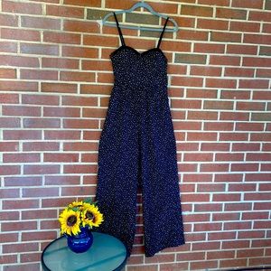 Patterned Wide Leg Jumpsuit